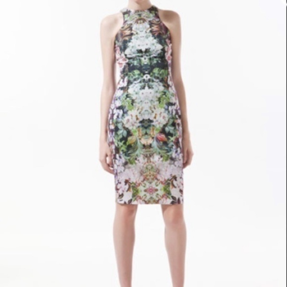 Zara Floral Dress 2013 - Made in Spain - Picture 2 of 8